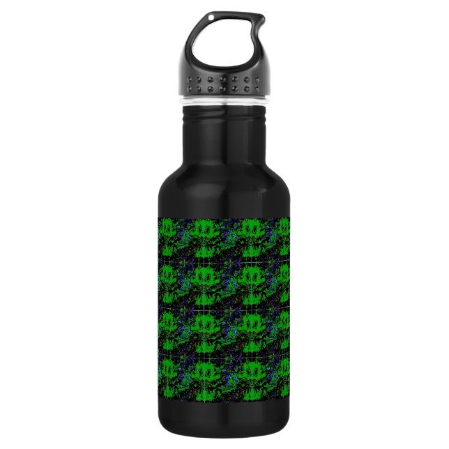 Botella De Agua Pequeño diablo verde (Anverso)