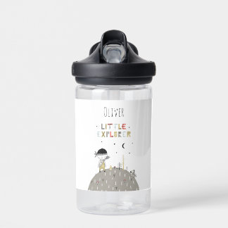 Botella De Agua Pequeño Explorador Escandinavo Cuto Personalizado