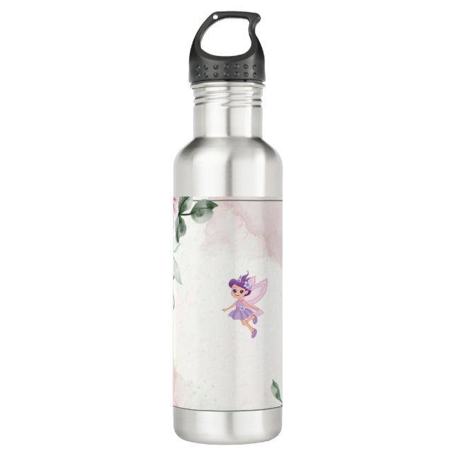 Botella De Agua Pequeño lechón rosado (Anverso)
