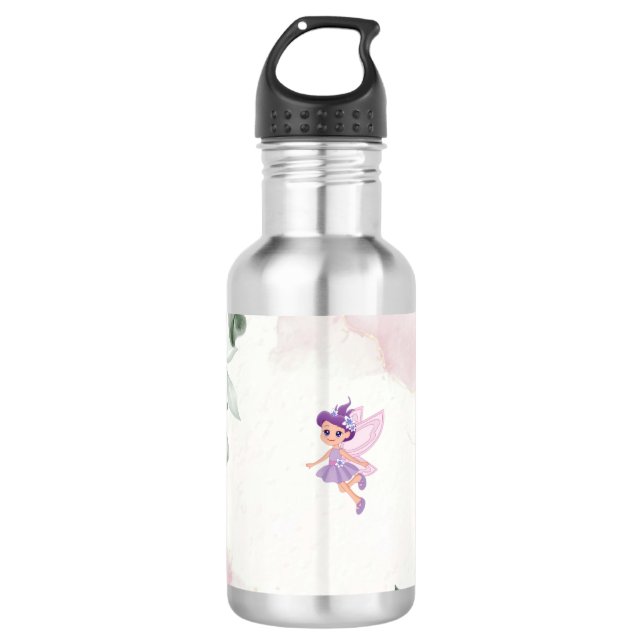 Botella De Agua Pequeño lechón rosado (Anverso)
