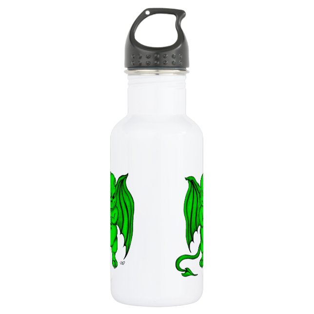 Botella De Agua Pequeño y desagradable diablo (Anverso)