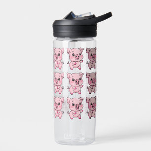 Botella De Agua Pequeño y lindo Lechón