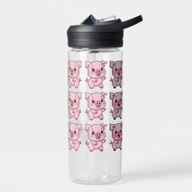 Botella De Agua Pequeño y lindo Lechón (Izquierdo)