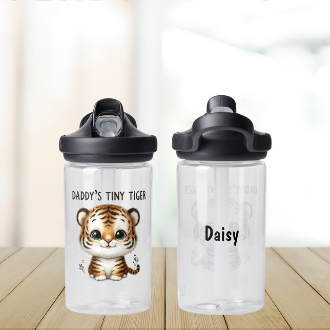 Botella De Agua Pequeños Pollos de Hidratación Tigre - Niños (Subido por el creador)