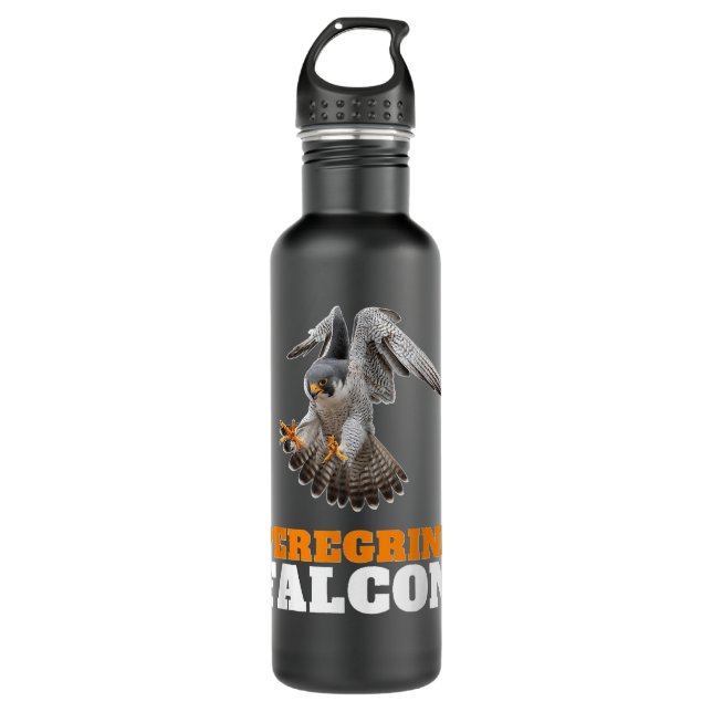 Botella De Agua Peregrine Falcon Falco peregrinus Faucon pèlerin (Anverso)