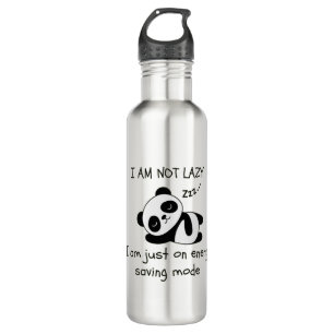Botella De Agua perezoso panda divertido