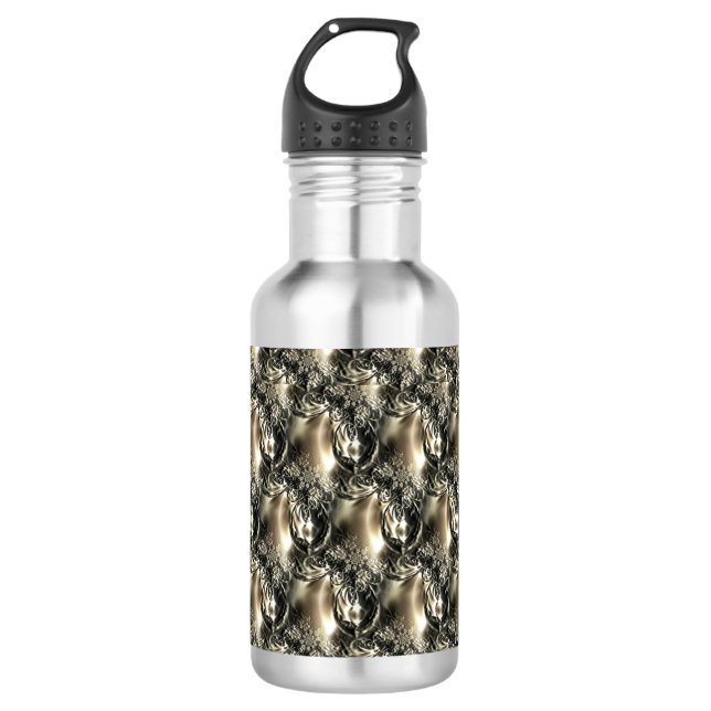 Botella De Agua Perlas doradas (Anverso)