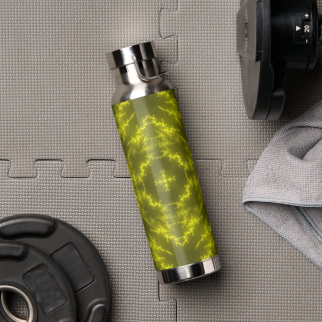 Botella De Agua Pernos de brillo eléctricos de neón brillantes (Gimnasio)