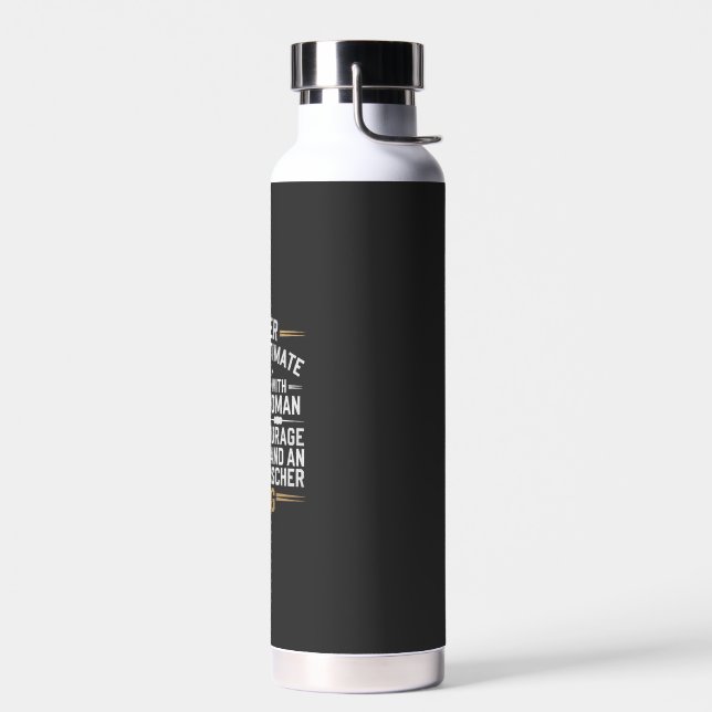 Botella De Agua Perro Affenpinscher (Izquierdo)