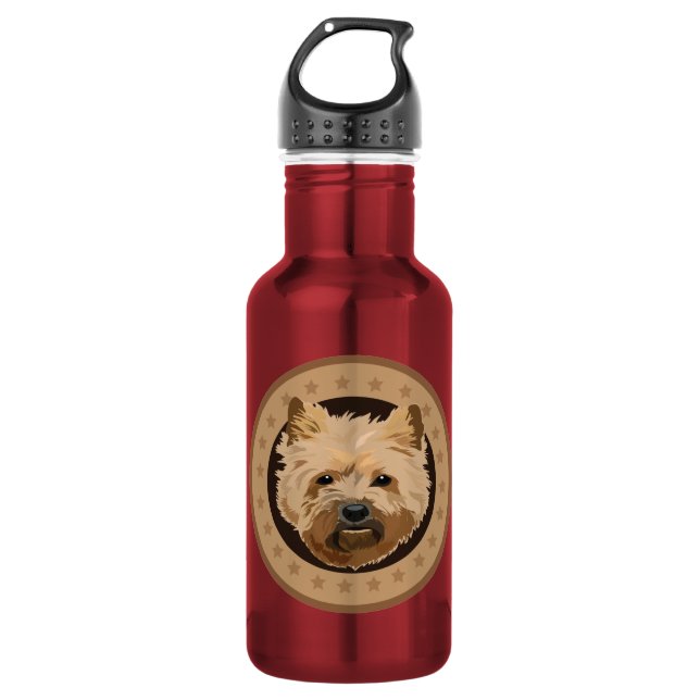 Botella De Agua Perro cairn terrier (Anverso)