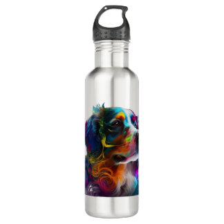 BOTELLA DE AGUA PERRO COLORFUENTE