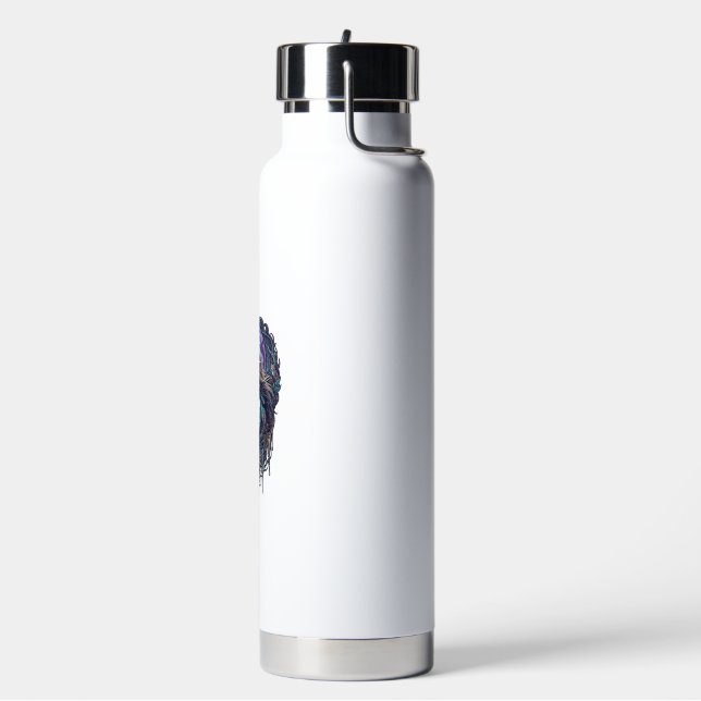 Botella De Agua Perro Cristal Luna Bosque Encantado_1 (Izquierda)