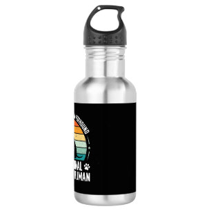 Botella De Agua Perro de apoyo emocional humano Foxhound americano