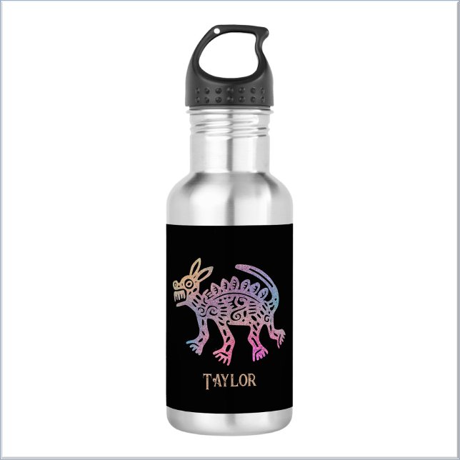Botella De Agua Perro de diseño azteca de Guay (Bookmark my store!
https://www.zazzle.com/store/capricepetit/products)