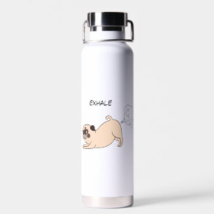 Botella De Agua Perro de inhalación divertida