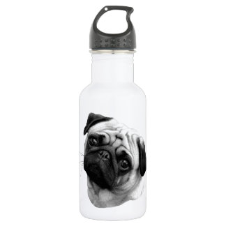 Botella De Agua Perro del barro amasado