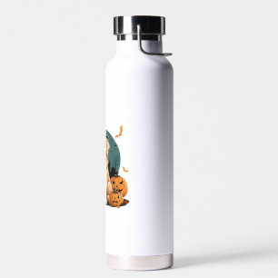 Botella De Agua perro en halloween divertido
