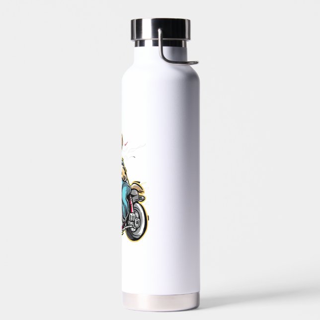Botella De Agua perro gracioso (Izquierdo)