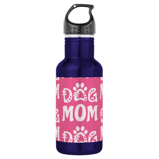 Botella De Agua Perro Mamá (Anverso)