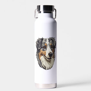 Botella De Agua Perro pastor australiano