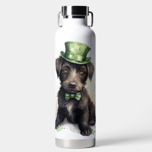 BOTELLA DE AGUA PERRO PUPPY IRLANDÉS ADORABLE Y DESGREÑADO