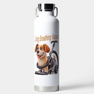 Botella De Agua Perro respiratorio vivo