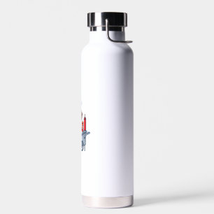 Botella De Agua Perro salchicha divertido sándwich de salchicha pe