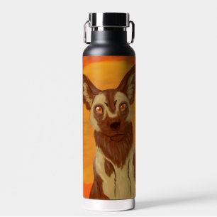 Botella De Agua Perro salvaje africano