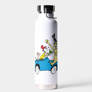 Botella De Agua Personajes de Huevos Verdes y Jamón del Dr. Seuss 