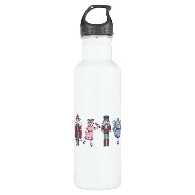 Botella De Agua Personajes de Nutcracker (Anverso)