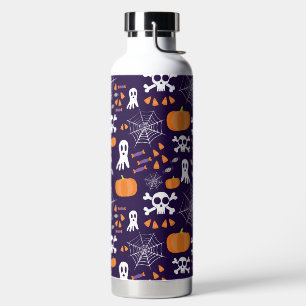 Botella De Agua Personajes Divertidos y Espeluznantes de Halloween
