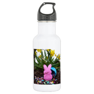 Botella De Agua Personaliza el destino del arte de amor de los con