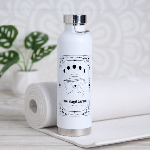Botella De Agua Personaliza Tarot Cumpleaños Astrología Zodiacal P