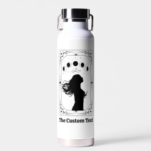 Botella De Agua Personaliza Tarot Zodiaco Celestial Mágico Feminis