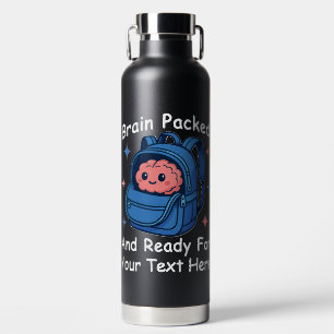 Botella De Agua Personalizable de vuelta a la escuela "listo para 