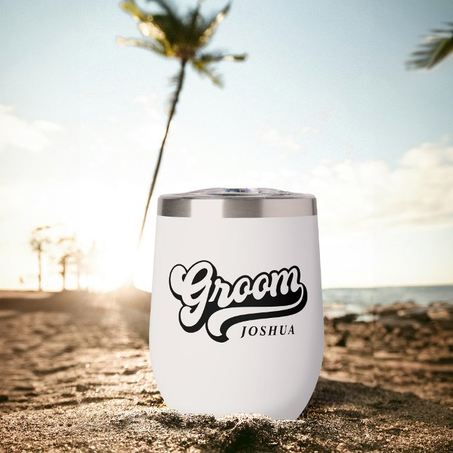 Botella de agua personalizable para novia y novio (Subido por el creador)