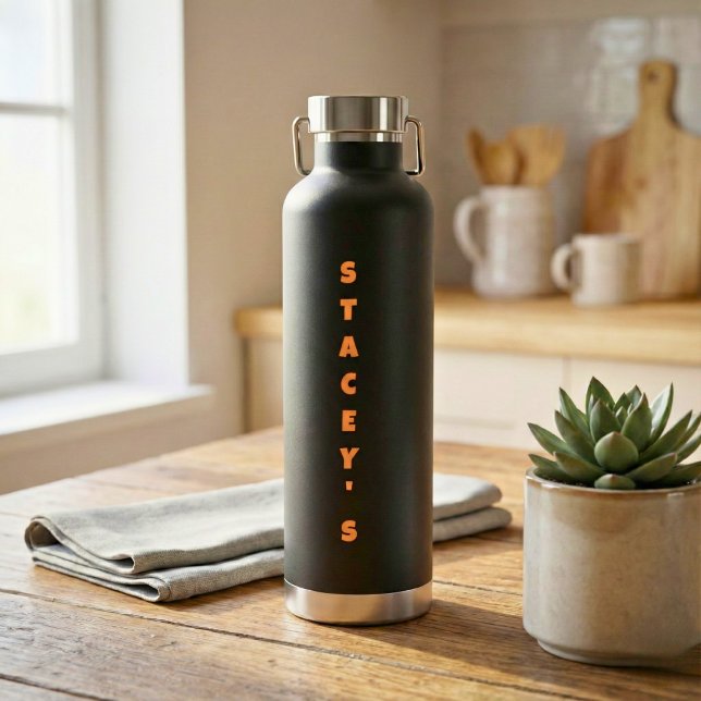 Botella de agua personalizada (Personalized Water Bottle)