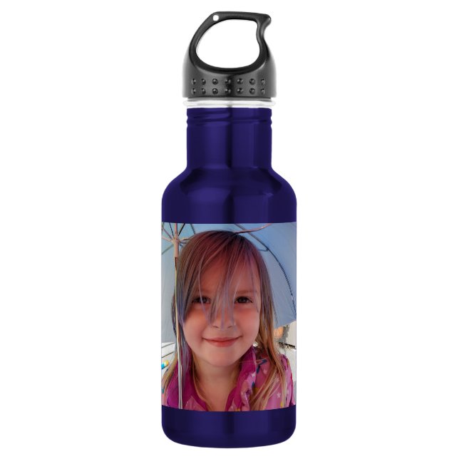 Botella De Agua Personalizada, Añade Tu Foto! (Anverso)