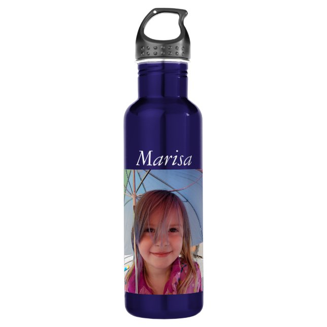 Botella De Agua Personalizada, Añade Tu Foto! Sta (Anverso)