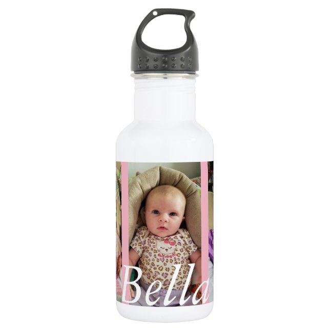 Botella De Agua Personalizada, Añade Tus Fotos! (Anverso)