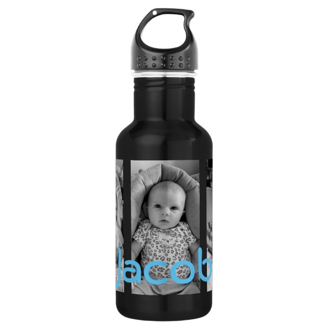 Botella De Agua Personalizada, Añade Tus Fotos! (Anverso)