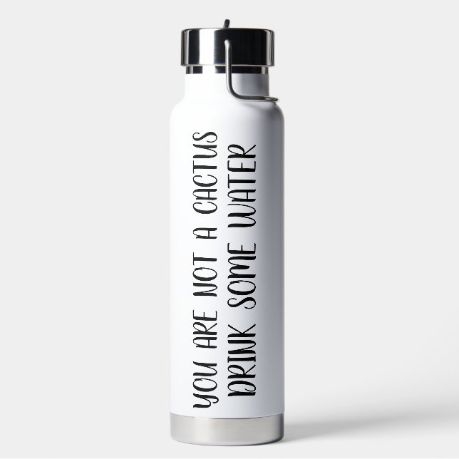 Botella de agua personalizada con - Botella de agu (Izquierda)