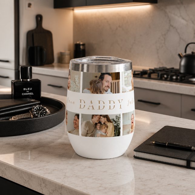 Botella de Agua Personalizada con Fotos de PAPÁ |  (Subido por el creador)
