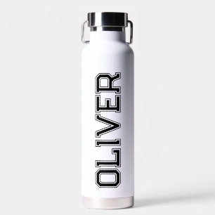 Botella de agua personalizada con nombre personali