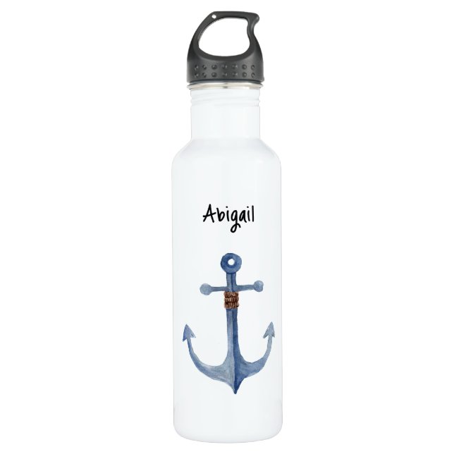 Botella de agua personalizada de anchor de agua (Anverso)