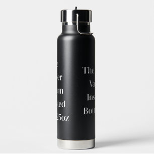 Botella de agua personalizada de cobre al vacío de