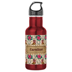Botella de agua personalizada de la Princesa del M