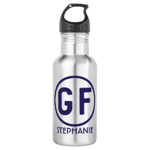 Botella de agua personalizada GF libre del gluten
