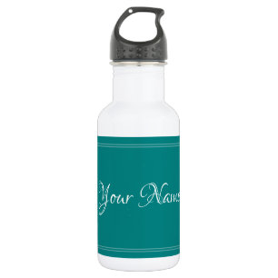 Botella de agua personalizada HAMbyWG - Aqua Verde