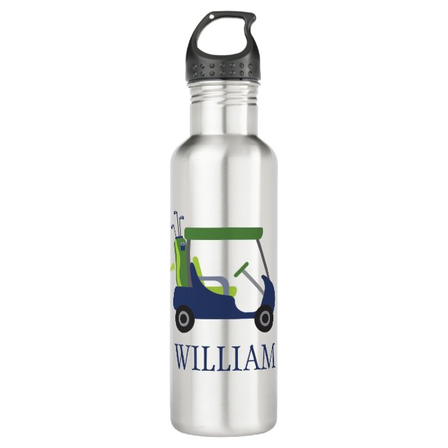 Botella de agua personalizada para carrito de golf (Anverso)